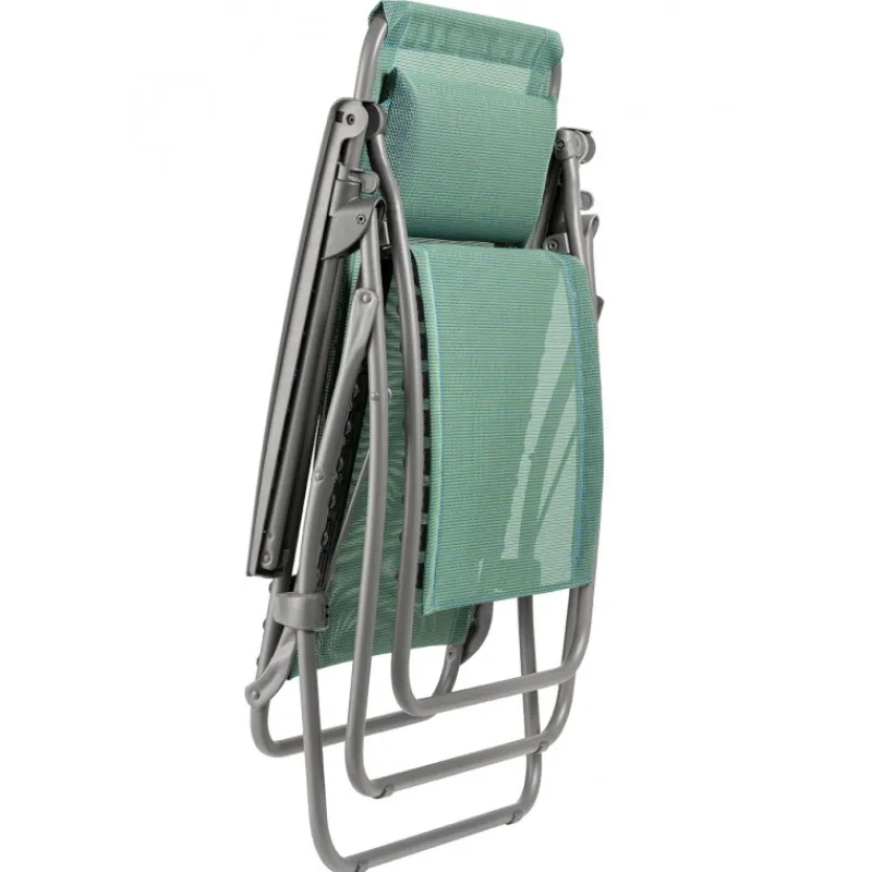 LaFuma Sedie E Sdraio*Poltrona Reclinabile Sdraio R CLIP LFM4020 Chlorophylle/Titane