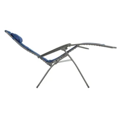 LaFuma Sedie E Sdraio*Poltrona Relax Imbottita RSX CLIP XL PADDED LFM5334 Denim/Titane