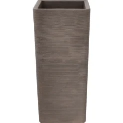 Vasar Vasi Quadrati In Resina|Vasi In Resina*Portavaso Shabby Quadro Alto