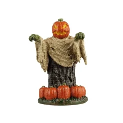 Lemax Personaggi|Novità Lemax Spooky Town 2025*Pumpkinhead Yard Decoration Cod. 52516