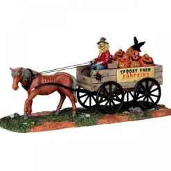 Lemax Scene Halloween|Scene Natalizie*Pumpkin Wagon Cod. 53203
