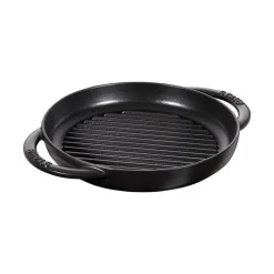 Staub Bistecchiere Griglie E Gratelle*Pure Grill 30 cm Nero in Ghisa