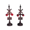 Lemax Accessori|Personaggi*Railway Stop Light Set of 2 B/O 4.5V Cod. 34954