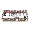 Lemax Scene Natalizie*Reindeer Petting Zoo Set of 17 Cod. 93434