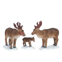 Lemax Personaggi|Lemax Best Buy*Reindeer Set of 3 Cod. 62242