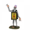 Lemax Personaggi|Personaggi*Sandwich Board Skeleton Cod. 22102