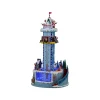 Lemax Edifici E Giostre In Movimento*Santa's Freeze Zone con Alimentatore 4.5V Cod. 24958