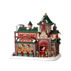 Lemax Edifici Illuminati*Santa's Reindeer Stables B/O 4.5V Cod. 25926