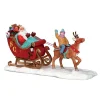 Lemax Personaggi|Scene Natalizie*Santa's Sleigh Cod. 53210