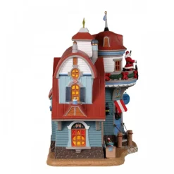 Lemax Edifici Illuminati*Seaside Santa Xmas Shoppe B/O 4.5V Cod. 25909