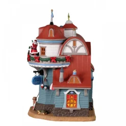 Lemax Edifici Illuminati*Seaside Santa Xmas Shoppe B/O 4.5V Cod. 25909