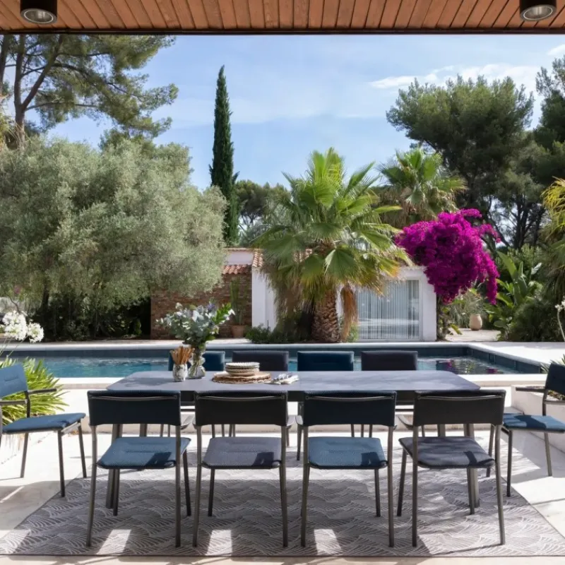 LaFuma Tavoli E Sedie Da Giardino O Terrazzo|Tavoli E Sedie Da Campeggio*Sedia Impilabile con Braccioli ORON LFM5273 Dark Grey