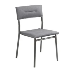 LaFuma Tavoli E Sedie Da Giardino O Terrazzo|Tavoli E Sedie Da Campeggio*Sedia Impilabile ORON LFM5272 Silver