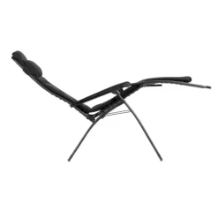 LaFuma Sedie E Sdraio*Sedia Poltrona Reclinabile Sdraio RSX CLIP XL AirComfort LFM2059 Acier