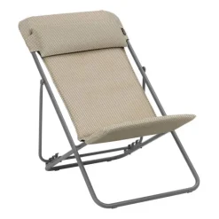 LaFuma Sedie E Sdraio*Sedia Sdraio MAXI TRANSAT PLUS BeComfort LFM5175 Moka