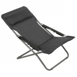 LaFuma Sedie E Sdraio*Sedia Sdraio TRANSABED Be Comfort LFM2829 Dark Grey