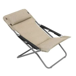 LaFuma Sedie E Sdraio*Sedia Sdraio TRANSABED Be Comfort LFM2829 Moka
