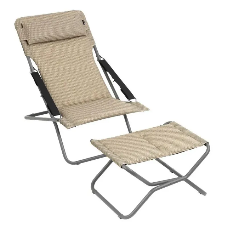 LaFuma Sedie E Sdraio*Sedia Sdraio TRANSABED Be Comfort LFM2829 Moka
