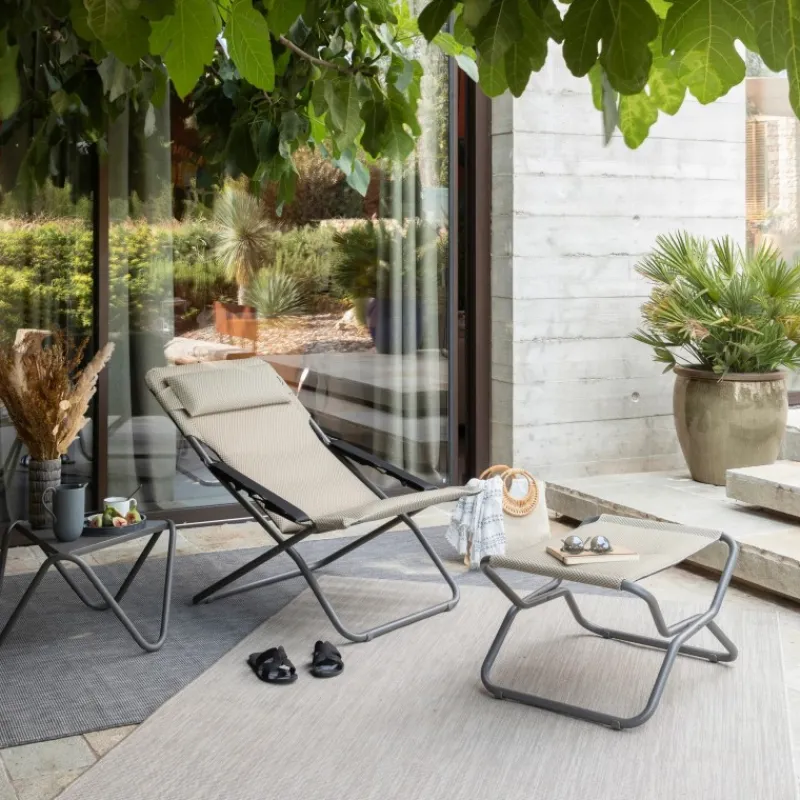 LaFuma Sedie E Sdraio*Sedia Sdraio TRANSABED Be Comfort LFM2829 Moka