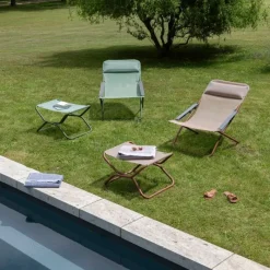 LaFuma Sedie E Sdraio*Sedia Sdraio TRANSABED LFM5332 CB Moss/Moss