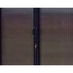Serre e Giardini Accessori Per Serre Da Giardino Professionali|Accessori Per Serre*Serratura e chiavi su porta scorrevole per Serra Professionale