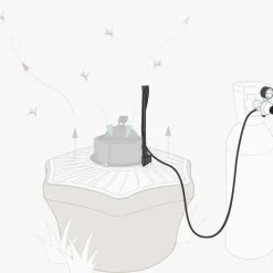 Biogents Antizanzare Biologici Biogents*Set di potenziamento Booster CO2 per BG-Mosquitaire