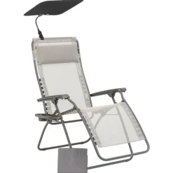 LaFuma Sedie E Sdraio*Set Poltrona Reclinabile Sdraio RELAX ZEN EDITION LFM5367 Seigle II/Titane