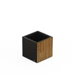 Herstera Fioriere In Metallo Herstera*Sistema di Irrigazione Automatica per Fioriera in Metallo DECO Planter 50x50x50 cm