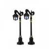 Lemax Luci E Alimentatori|Luci E Alimentatori*Skeleton Deco Lamp Set of 2 B/O 4.5V Cod. 24987