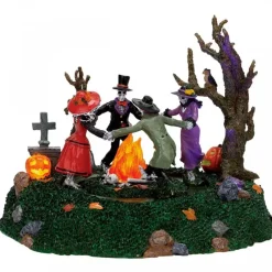 Lemax Scene Halloween|Novità Lemax Spooky Town 2025*Skeleton Jamboree B/O 4.5V Cod. 74595