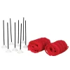 Lemax Personaggi|Accessori*Ski Racing Net Set of 10 Cod. 44788
