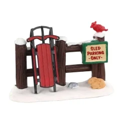 Lemax Accessori*Sled Parking Only Cod. 04740