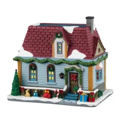 Lemax Edifici Illuminati|Novità Lemax Natale 2025*Smythe Residence con Alimentatore 4.5V Cod. 55340
