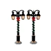 Lemax Luci E Alimentatori*Splendid Lights Set of 2 B/O 4.5V Cod. 34090
