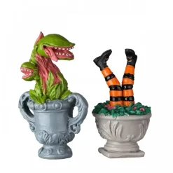 Lemax Accessori|Accessori*Spooky Planter Urns Set Of 2 Cod. 24946