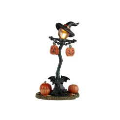 Lemax Novità Lemax Spooky Town 2025|Luci E Alimentatori*Spooky Time Street Light B/O 4.5V Cod. 54443