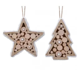 Kaemingk Palline Di Natale|Addobbi Per Albero Di Natale*Stella Albero di Appendere. Pezzo Singolo