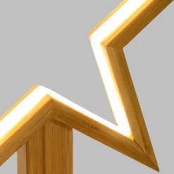Lotti Luci Di Natale|Luci Di Natale*Stella con Base H35cm LED BIANCO CALDO