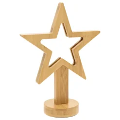 Lotti Luci Di Natale|Luci Di Natale*Stella con Base H25cm LED BIANCO CALDO
