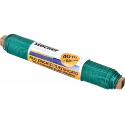 Stocker Legacci*Filo zincato plastificato Ø0,6 mm 40 m