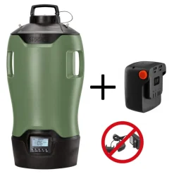 Stocker Stocker Shop|Sistemi Antizanzara Automatici Stocker*Geyser Nebulizzatore E-25 MI 21V Verde + 1 Batteria 2.6 Ah 21 V