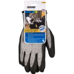 Stocker Accessori Giardino*Guanti anti taglio, mis. 9/M
