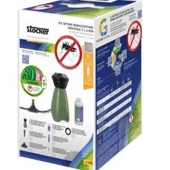 Stocker Stocker Shop|Sistemi Antizanzara Automatici Stocker*Kit Geyser Nebulizzatore Portatile verde 2 L con Florifens IT