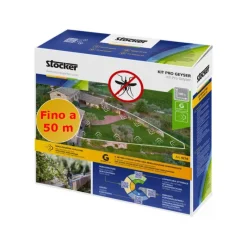 Stocker Stocker Shop|Stocker Sistema Antizanzara Geyser Pro*KIT per Geyser Pro per Giardino fino a 50 m