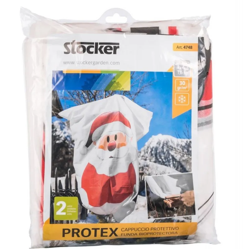 Stocker Protezione*Protex Cappuccio protettivo Babbo Natale 1,2 x 1,6 m 30 gr - 2 pz