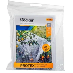 Stocker Protezione*Protex Tessuto tubolare bianco 0,8 x 9 m 19 gr