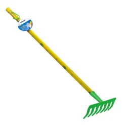 Stocker Kids Garden*Rastrello 78 cm 7 denti colore verde KIDS GARDEN
