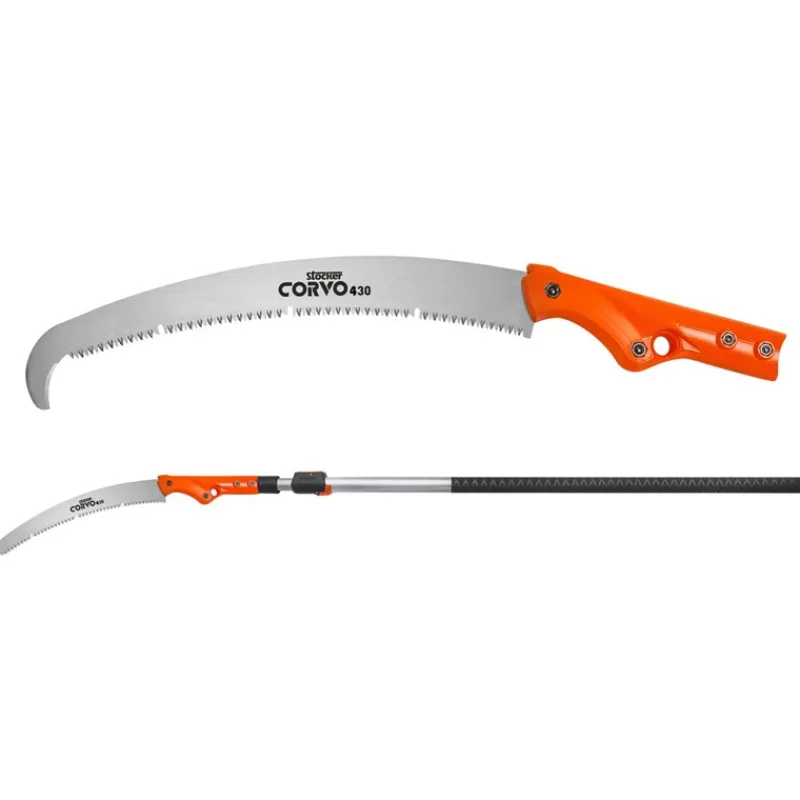 Stocker Stocker Shop|Combisystem*Seghetto Corvo 430 TC con manico telescopico 195 - 310cm