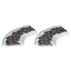 Lemax Accessori*Stone Road - Curved Set of 2 Cod. 34663