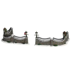Lemax Accessori*Stone Wall Set of 6 Cod. 63576